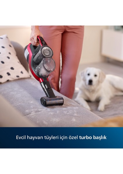 Sarjlı Süpürge XC7043 Philips Buharlı Ütü Hediyeli