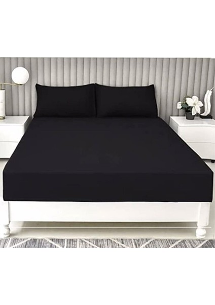 Çift Kişilik 150 x 200 cm Lastikli Çarşaf Seti Pamuklu