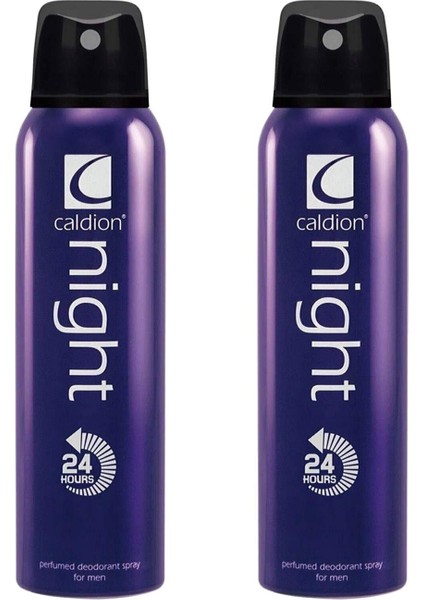 2 Adet Caldion Night Erkek Deodorant 150 ml