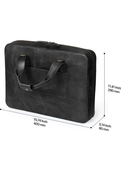 HAKİKİ DERİ TÜM MACBOOK, NOTEBOOK MODELLERİ İLE UYUMLU AYARLANABİLİR VE ÇIKARILABİLİR OMUZ ASKILI ORGANİZER ÇANTA – UNİSEX