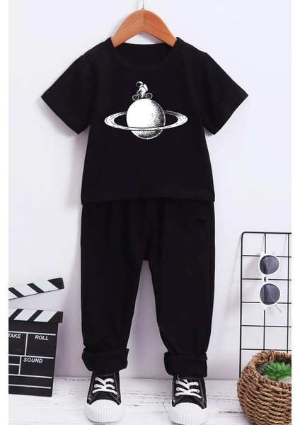 Çocuk Astronaut Rides Alt - Üst Eşofman Takımı