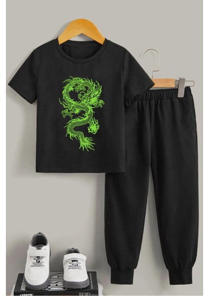 Çocuk Chinese Dragon Alt - Üst Eşofman Takımı