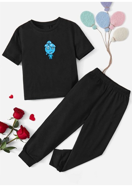 Çocuk Su Avatar Alt - Üst Eşofman Takımı