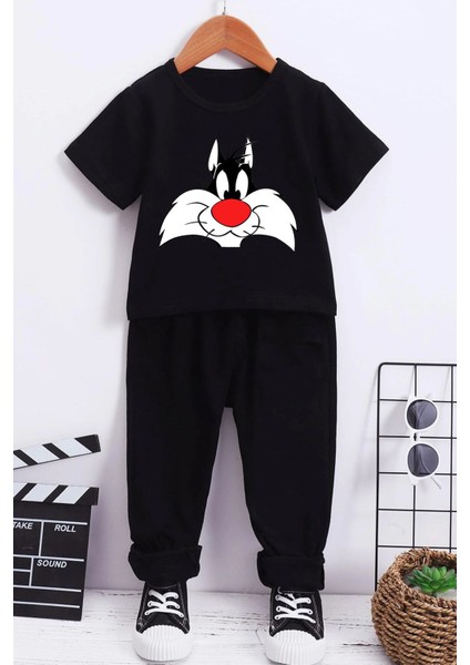 Çocuk Sylvester Alt - Üst Eşofman Takımı