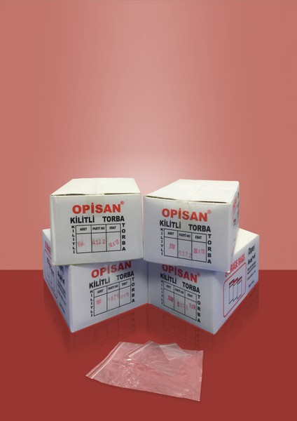 Opisan(1.kalite) Kilitli Poşet Torba 6x7 2000 Adet