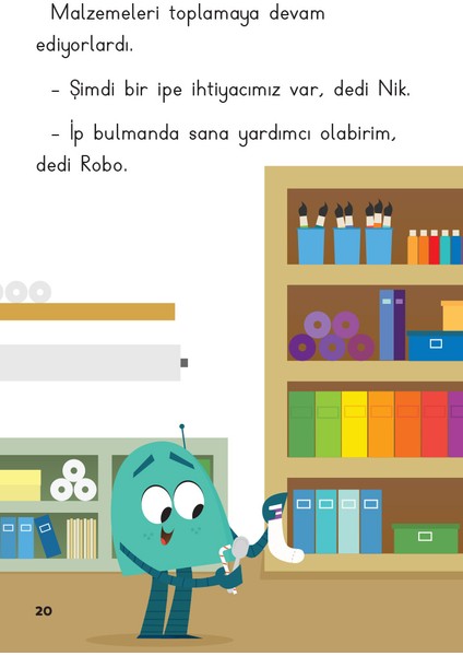 Nik ve Robo 5N1K ile Uçurtma - Brandon Budzi