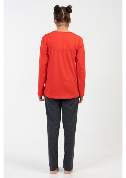 Kız Çocuk Uzun Kol Pijama Takım modelleri