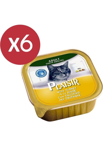 Pate Hindili Kedi Konservesi 6X100 gr