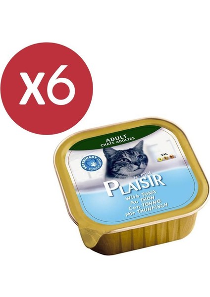 Pate Tuna Balıklı Kedi Konservesi 6X100 gr