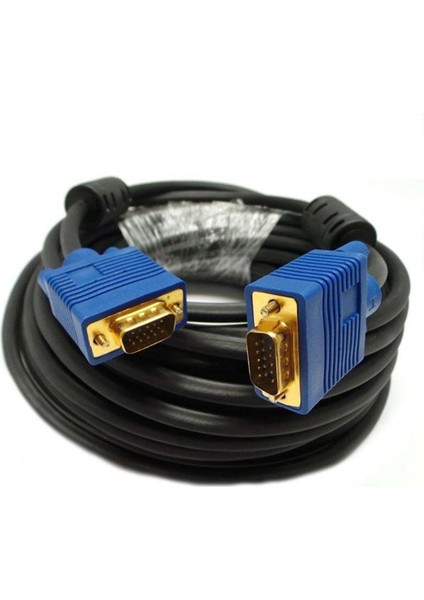 VGA Gold Kablo VGA 15 Pin Erkek Erkek Gold Görüntü Kablosu 50 Metre fiyatları
