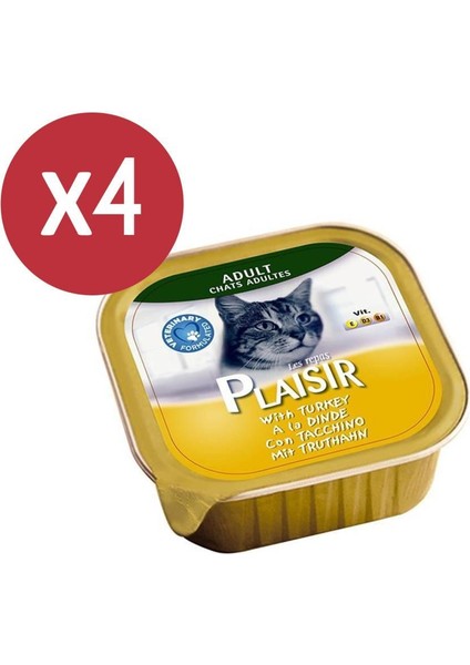 Pate Hindili Kedi Konservesi 4X100 gr