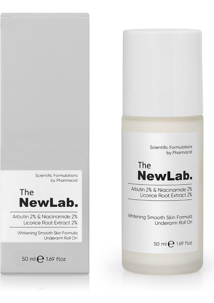 The NewLab Koltuk Altı Beyazlatıcı, Arbutin, Niacinamide ve Meyan Kökü Özlü Roll on