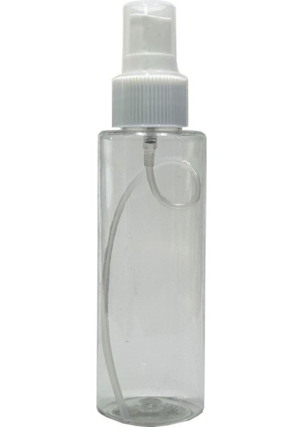 100 Adet 100 Ml Sprey Başlıklı Kolonya, Dezenfektan, Likit Şişesi - 100 X 100 Ml