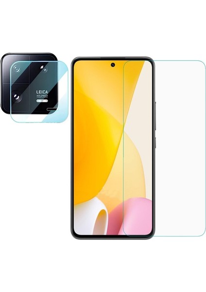 Xiaomi Mi 13 Ekran Koruyucu Nano 3 Adet + Kamera Lens Koruyucu