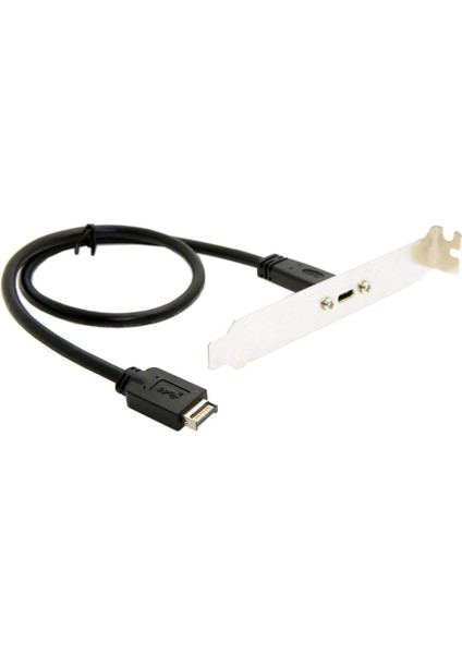 USB 3.1 Key A Typec Çevirici 20 Pin Typec Çevirici Key A Type-C Çevirici 50 cm Key A Typec 3.1 Çevirici