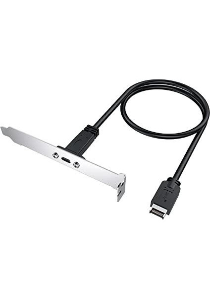 USB 3.1 Key A Typec Çevirici 20 Pin Typec Çevirici Key A Type-C Çevirici 50 cm Key A Typec 3.1 Çevirici
