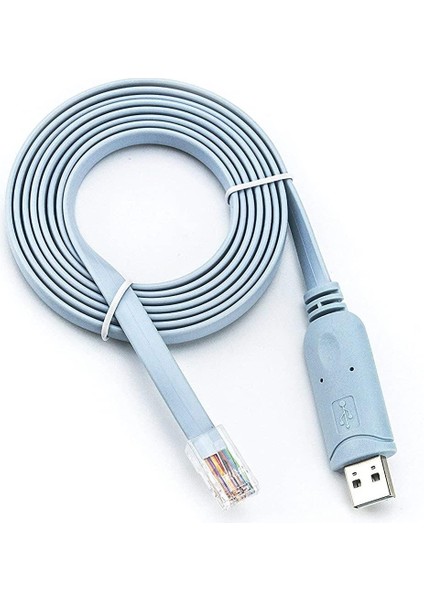 Cisco USB Konsol Kablosu Cisco USB RJ45 1.5 Metre Cisco USB Konsol Kablosu Ftdi