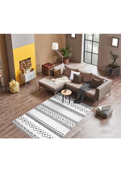 İpek Halı Lupin 18560 Iç ve Dış Mekan Dekoratif Loop Halı – İpek Mekik Hali