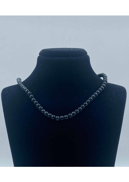 Jasper Doğal Taş Kolye 4 mm