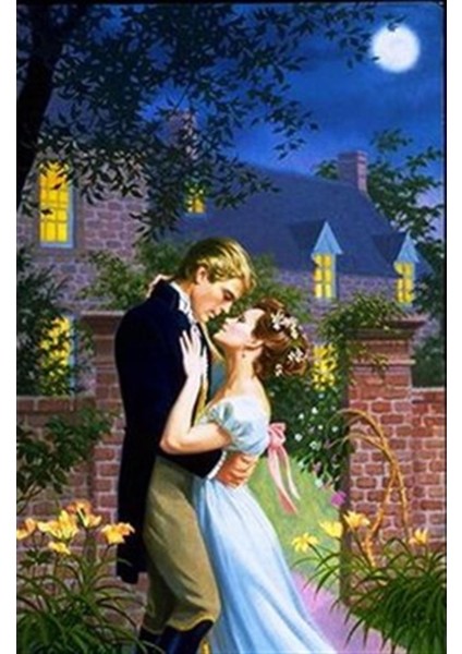 Romantik Çift Pixart Sanat Elmas Mozaik Tablo Diamond Türkiye 45*66