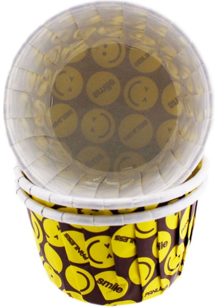 Cupcake Kalıbı Minik Boy Düz Renk 38*30 mm (50 Adet) Emoji