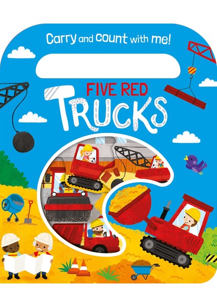Five Red Trucks Count And Carry Board Books