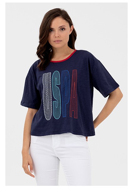 Logo Baskılı Comfort T-Shirt