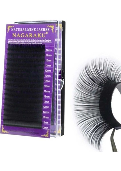 İpek Kirpik C Kıvrım 0,15 Kalınlık - 10 mm Uzunluk fiyatları