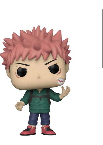 Jujutsu Kaisen Yuji Itadori Wit Sukuna Mouth Special Edition Pop Figür YUJI122
