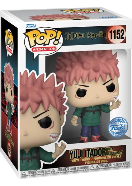 Jujutsu Kaisen Yuji Itadori Wit Sukuna Mouth Special Edition Pop Figür YUJI122 fiyatları