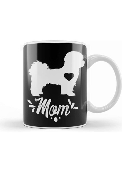 Shih Tzu Dog Mom Mother's Day Gift Kupa Bardak Porselen