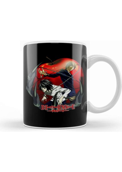 Death Note Apple Kupa Bardak Porselen