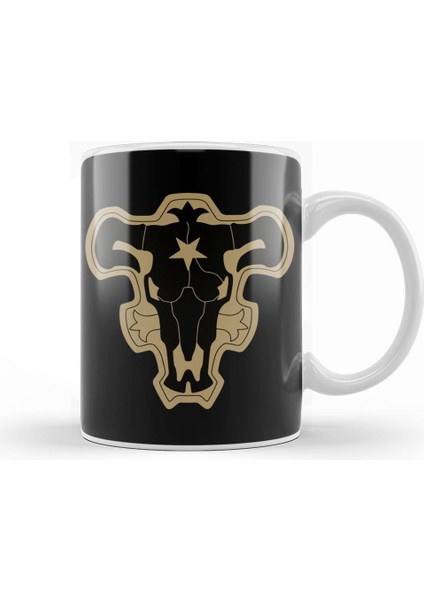 Anime Asta Manga Blackbulls Black Bulls Squad Kupa Bardak Porselen
