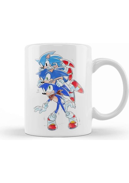 Sonic The Hegdehog Sonic Generations Kupa Bardak Porselen
