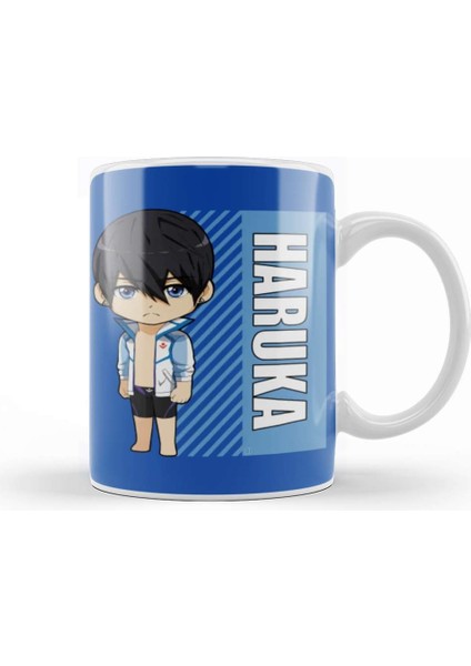 Free Chibi Haruka Nanase Kupa Bardak Porselen