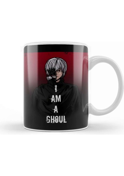 I Am A Ghoul Tokyo Ghoul Kupa Bardak Porselen
