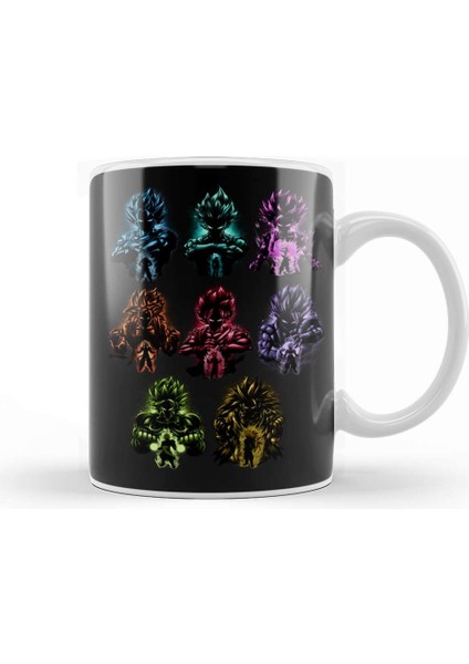 Goku Dbz Set Kupa Bardak Porselen