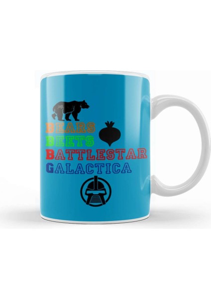 Bears Beets Battlestar Galactica 03 Kupa Bardak Porselen