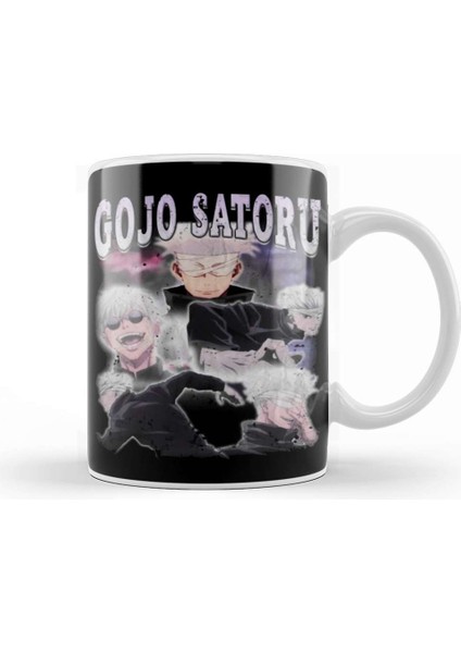 Gojo Satoru 01 Kupa Bardak Porselen