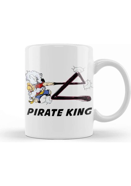 One Piece Straw Hat Pirates Captain Kupa Bardak Porselen