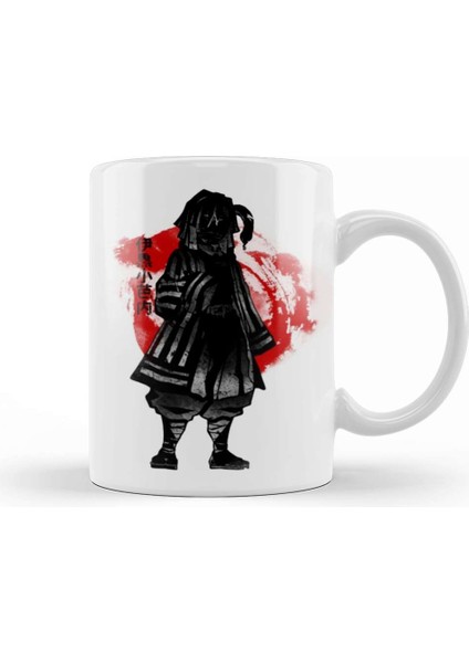 Crimson Obanai Kupa Bardak Porselen