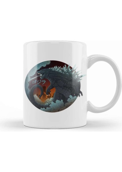 Godzilla King Of Monsters Kupa Bardak Porselen