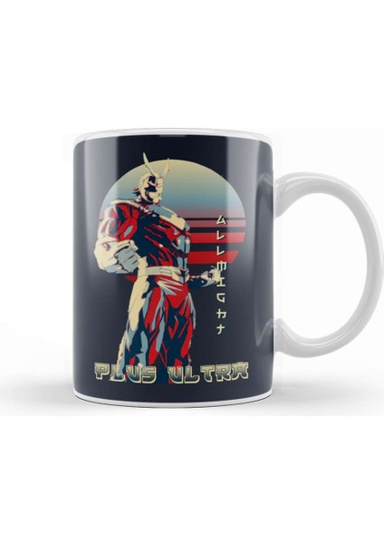 All Might One For All My Hero Academia Kupa Bardak Porselen