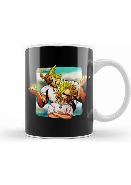 All Might Faces Kupa Bardak Porselen