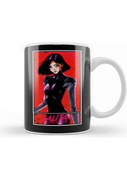 Alita Fanart Kupa Bardak Porselen