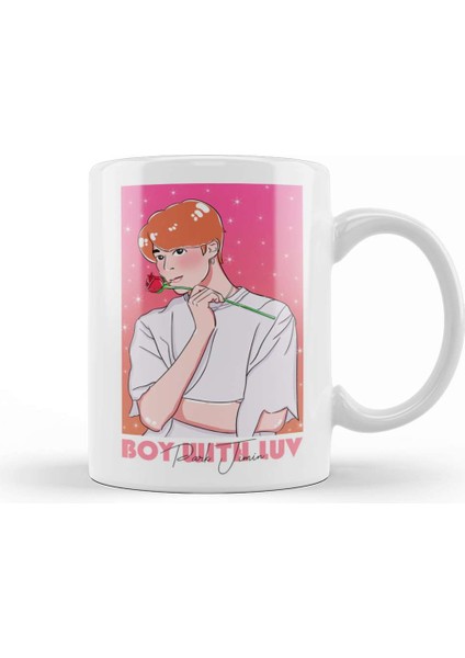 Boy With Luv Bts Park Jimin 01 Kupa Bardak Porselen