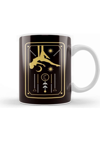 Aerialist Tarot Cards Aerial Silk Acrobatics Dancer Acrobat Kupa Bardak Porselen