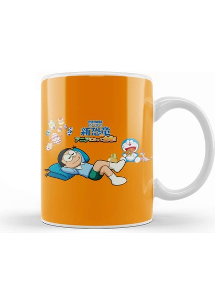 Sleeping Nobita Doraemon New Dinosaur Kupa Bardak Porselen