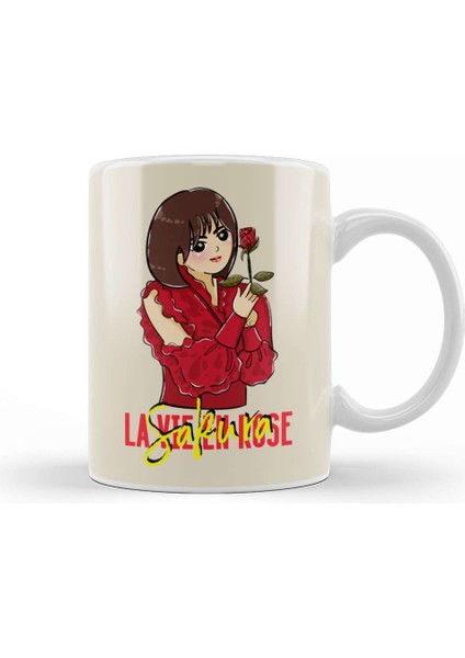 Sakura La Vie En Rose Miyawaki Sakura Kupa Bardak Porselen