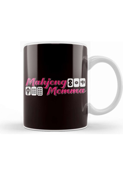 Mahjong Chick Player Board Game Mah-Jongg China Solitaire Kupa Bardak Porselen